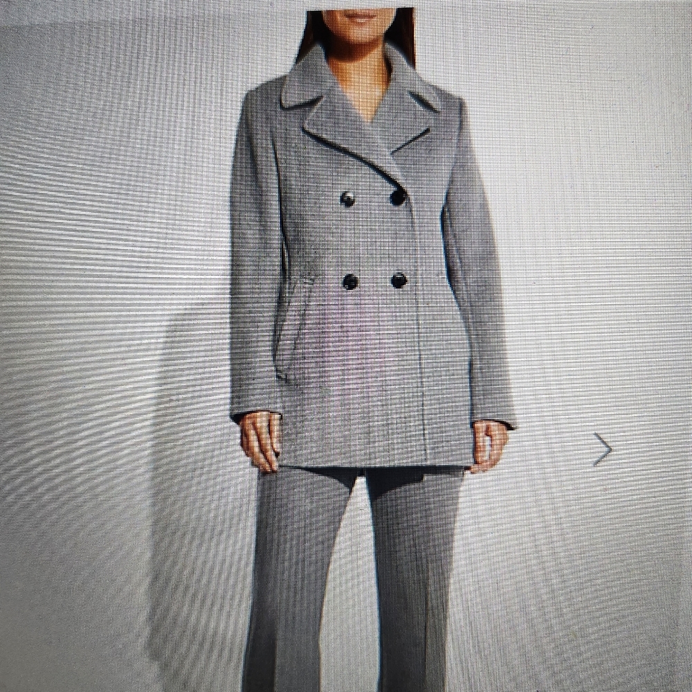 Express x Simon Spurr Peacoat wool-Blend